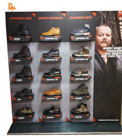 Safety hotsell shoe store