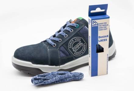 Jeans Sneaker mit DenimX-Schnürsenkel 