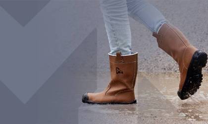 Des pieds au chaud et au sec avec EMMA Safety Footwear